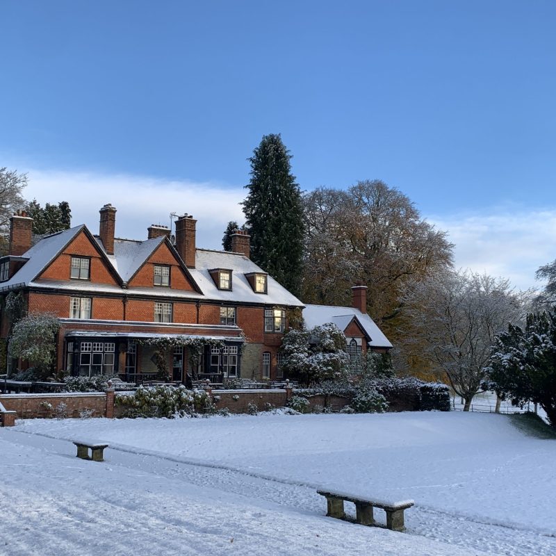 SCENE Croft in snow